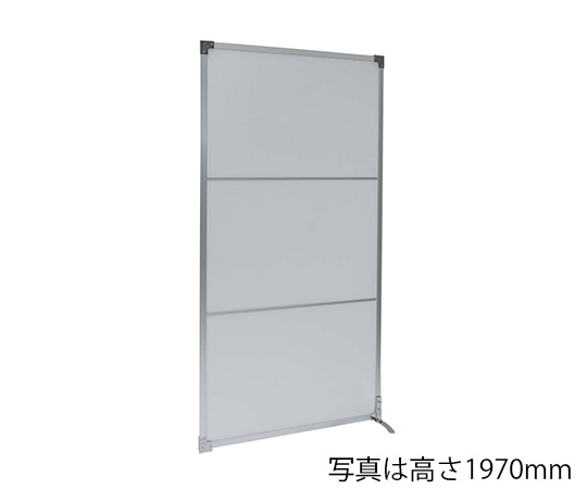 抗菌パーテーション（光透過性中空パネル） 連結 1800 全LITフラット