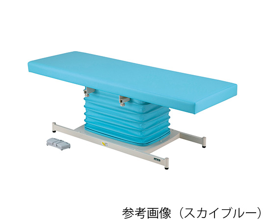 カラフル電動診察台 スタンダード 600×1800mm スカイブルー ATE-6018SB