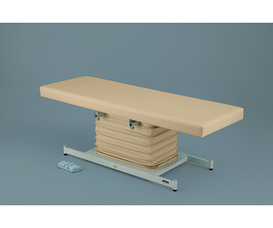 カラフル電動診察台 スタンダード 600×1800mm アイボリー ATE-6018IV