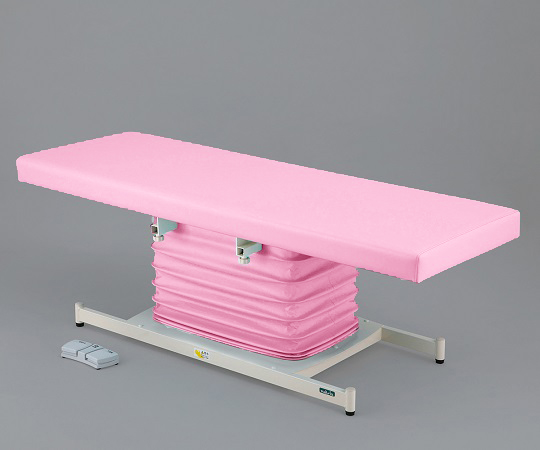 カラフル電動診察台 スタンダード 700×1900mm ピンク ATE-7019PK