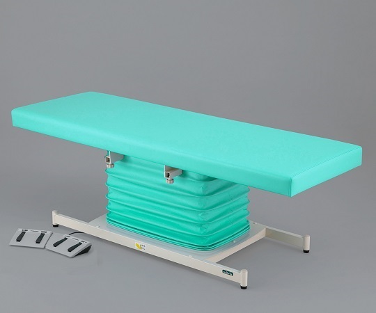 カラフル電動診察台 スタンダード メモリ付 700×1900mm ライトグリーン ATE-7019PG-M