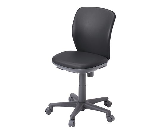 チェア[セミローバック] 肘なし ブラック OA-1005（VG1）