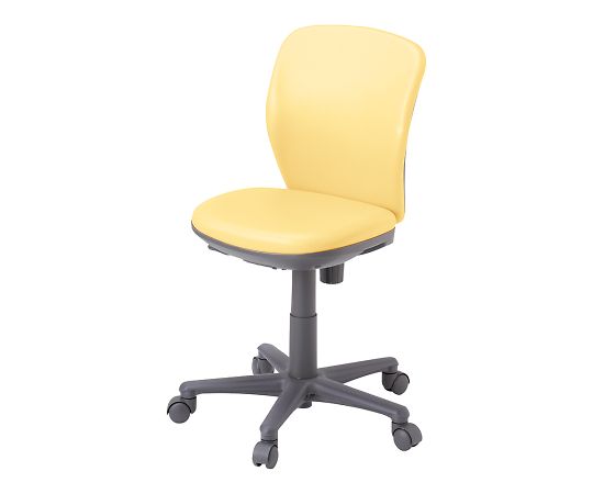 チェア[セミローバック] 肘なし イエロー OA-1005（VG1）