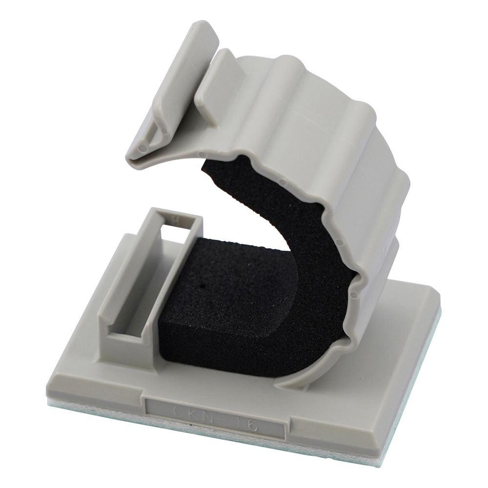 エムケーブルクランプ（スポンジ付き） 最大束線径：φ13mm 1箱（20個入） CKN-16SP-R