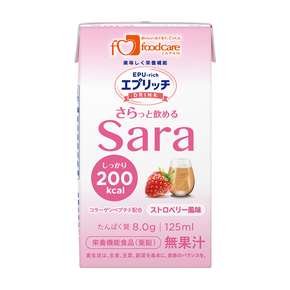 エプリッチドリンクＳａｒａ　ストロベリー風味