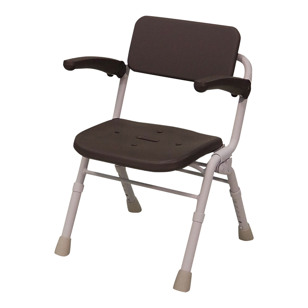 シャワーチェア（Ａｉｒ）ミドルＳＰワンタッチ　ＰＮ－Ｌ４１８３１ＢＲ