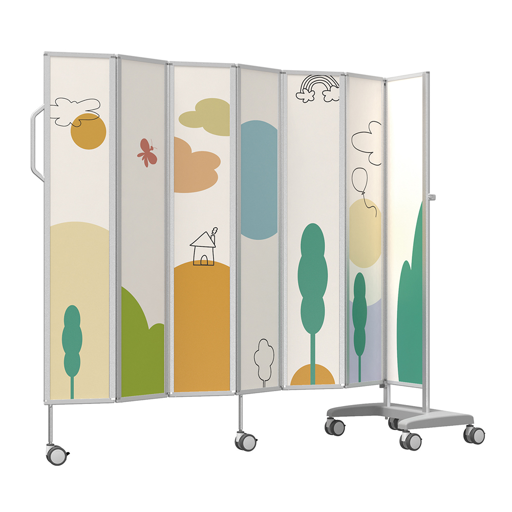 モバイルパーテーション　FMS16506-WH-ASO-PTD