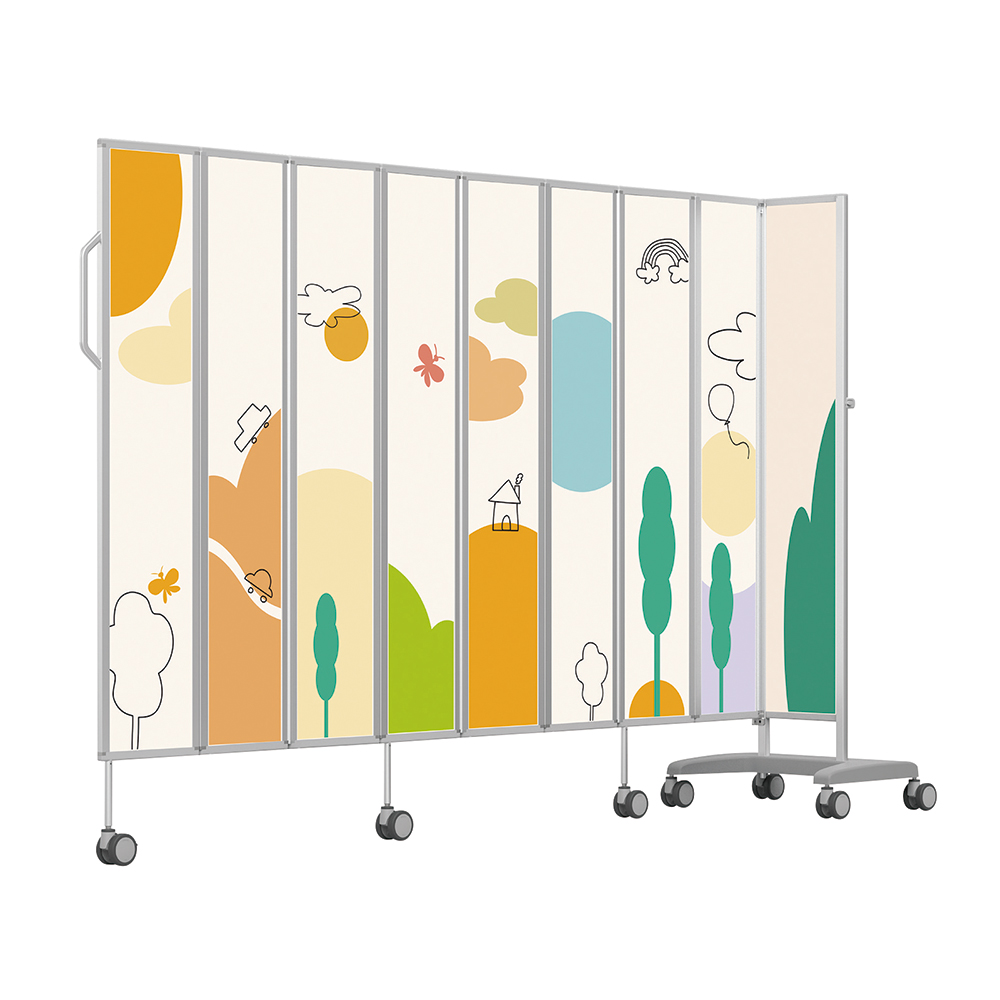 モバイルパーテーション　FMS16508-WH-ASO-PTD