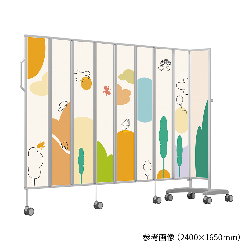 モバイルパーテーション　FMS18506-WH-ASO-PTD