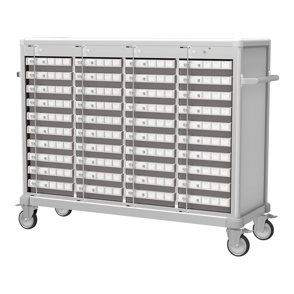 与薬カート40床用　MC-L4DC40P-8