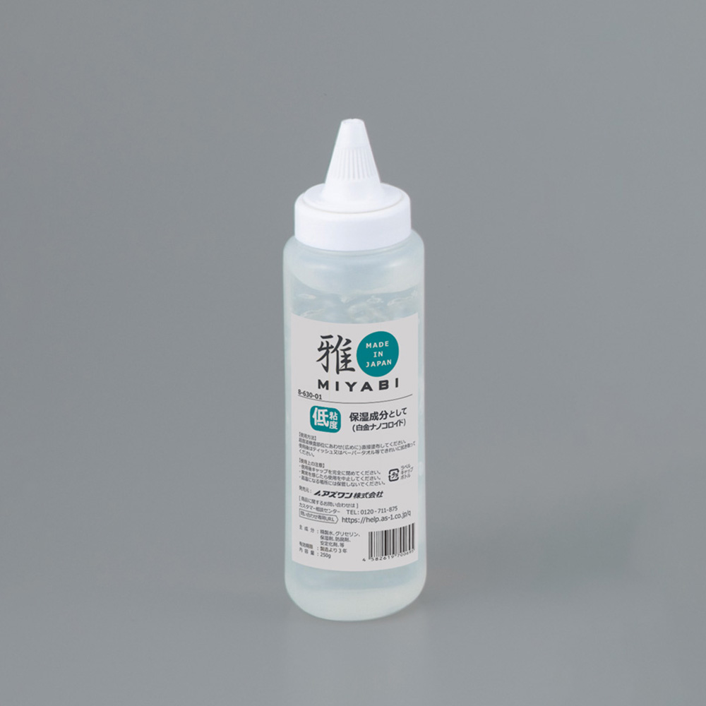 超音波ゼリー みやび　低粘度ボトル