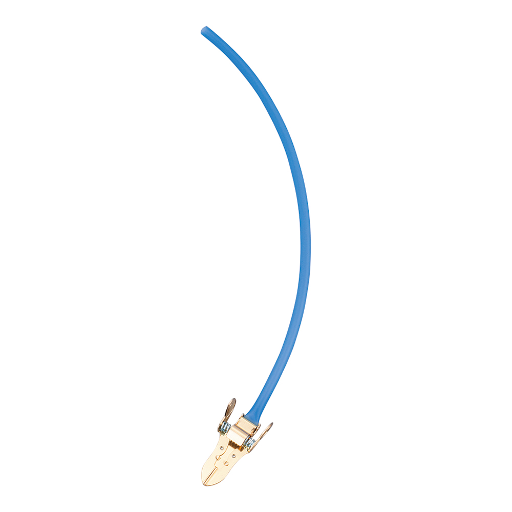 シリコン駆血帯 金具セット（クリアブルー×シャンパンゴールド）