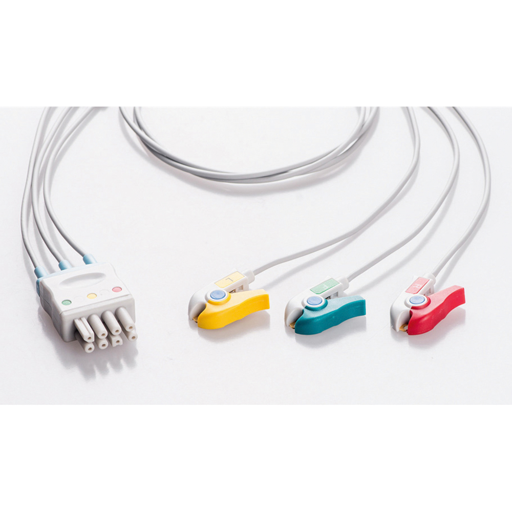 ECG電極用誘導コード　NNKB3-90P-I