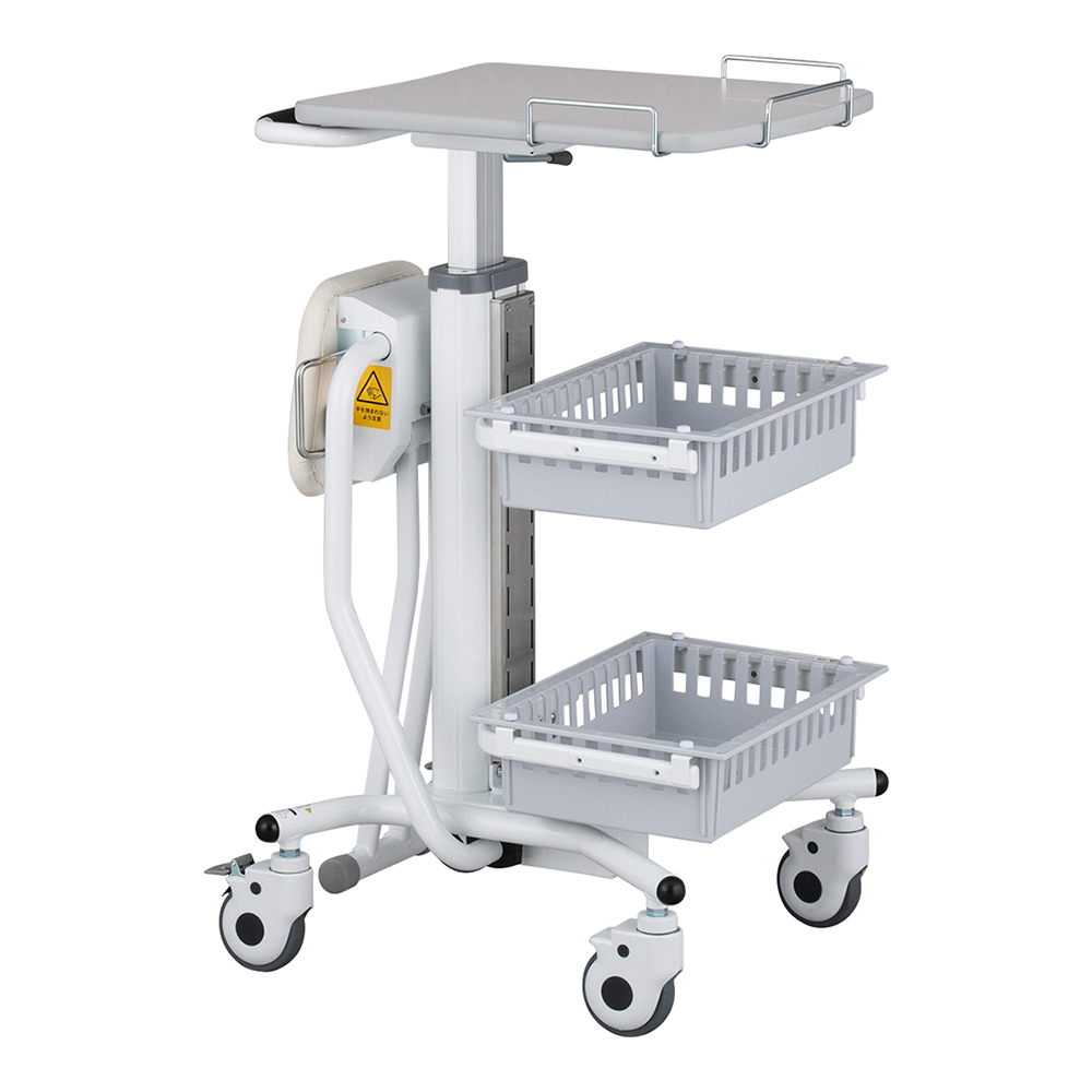 椅子付きナースカート SN-C1T2-W