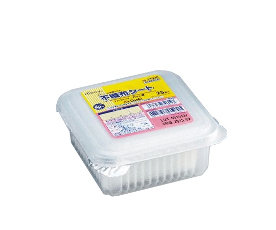 アルウエッティBox-E不織布 150×150mm 25枚入（酒精綿） 34600