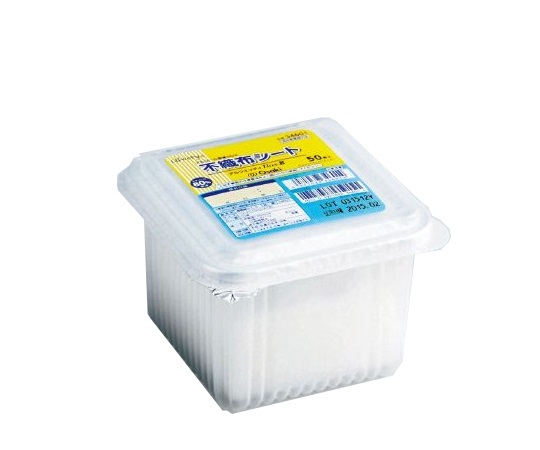 アルウエッティBox-E不織布 150×150mm 50枚入（酒精綿） 34601