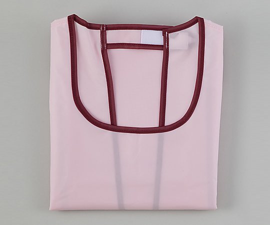 入浴介助エプロン （面ファスナータイプ） ピンク/ L 402