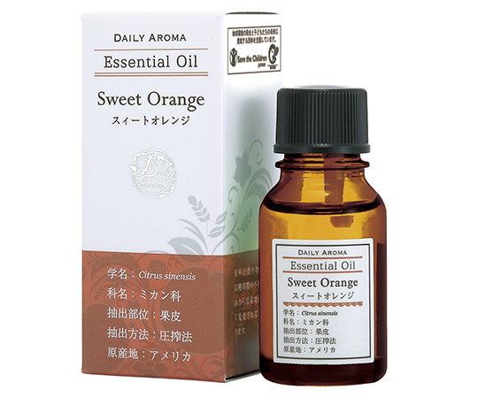 デイリーアロマエッセンシャルオイル 10mL スィートオレンジ 13920