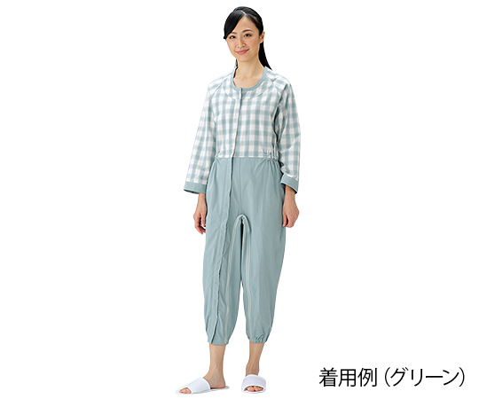 制菌前開き介護用ねまき （ロック機能付） ピンク/M Mサイズ ピンク色