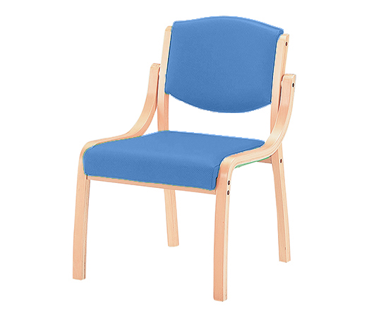 椅子 ホープ 肘無し ブルー HPE-110-V