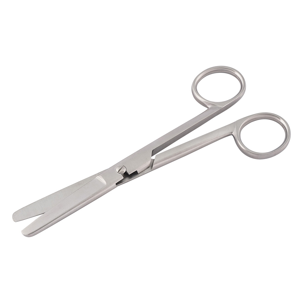 外科剪刀（ハズシ・エコノミータイプ） 両鈍 直 E221-286