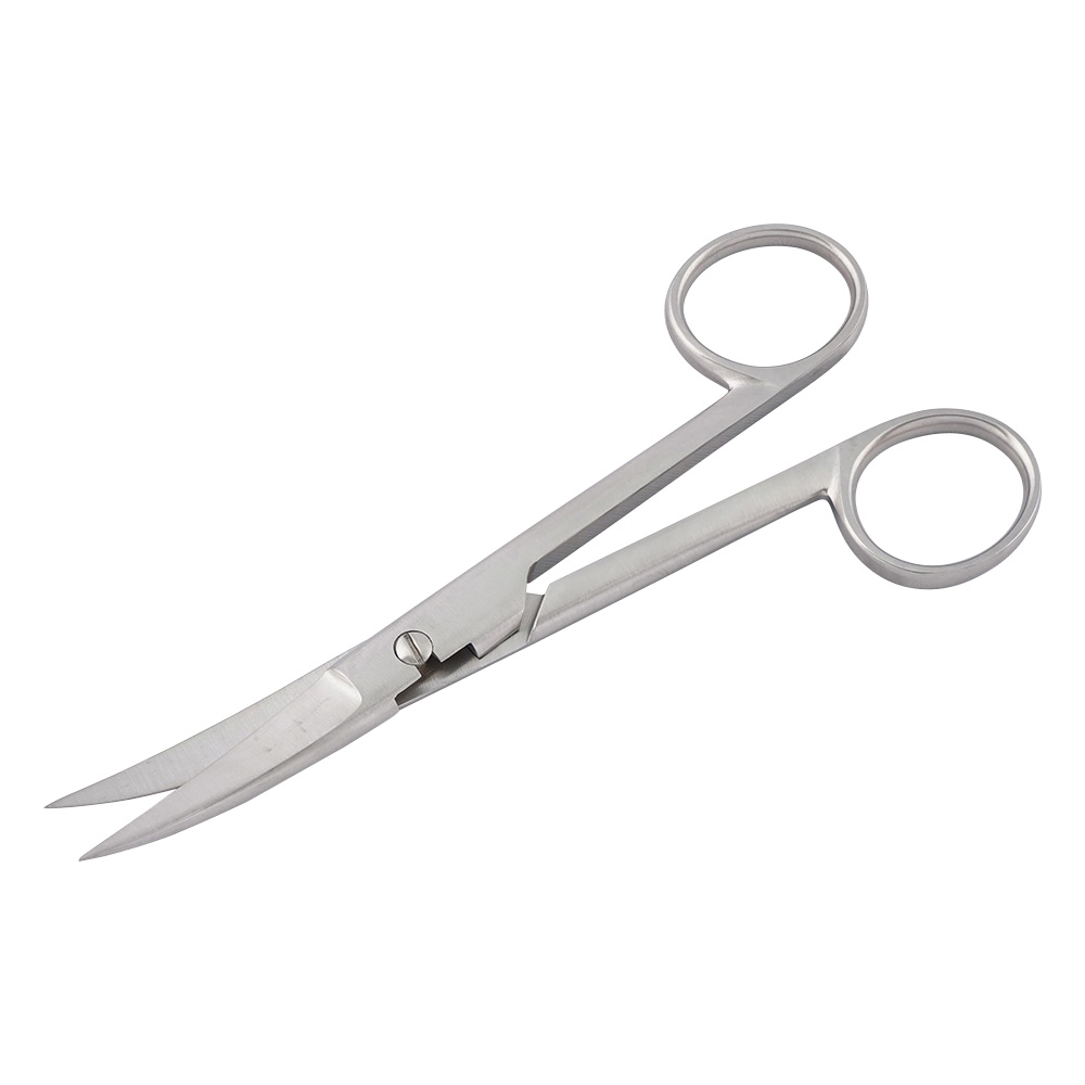 外科剪刀（ハズシ・エコノミータイプ） 両尖 曲 E221-307