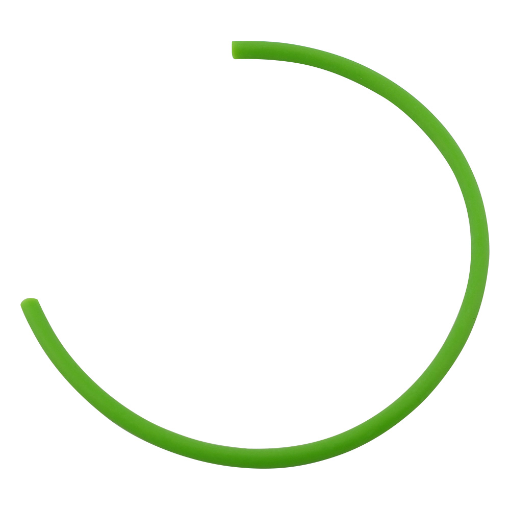 カラー小児用駆血帯　交換用ゴム　２１－７－２　グリーン