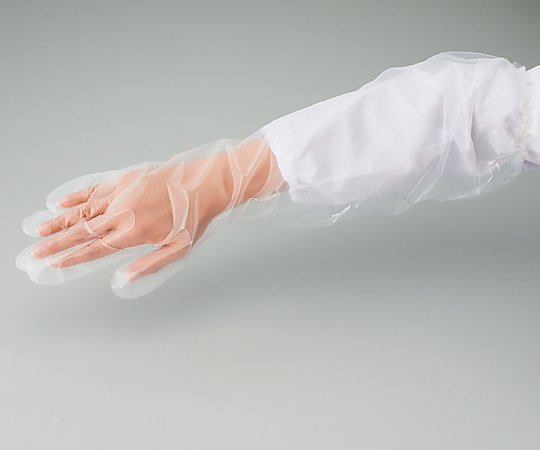 プロシェアポリエチレンロング手袋 フリーサイズ 1箱（50枚入）