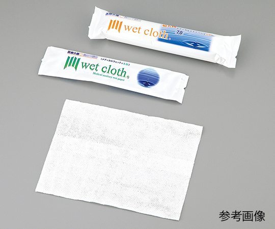 医療介護用ウェットタオル メディカルウェッティ丸型 1パック（1本×100袋入）