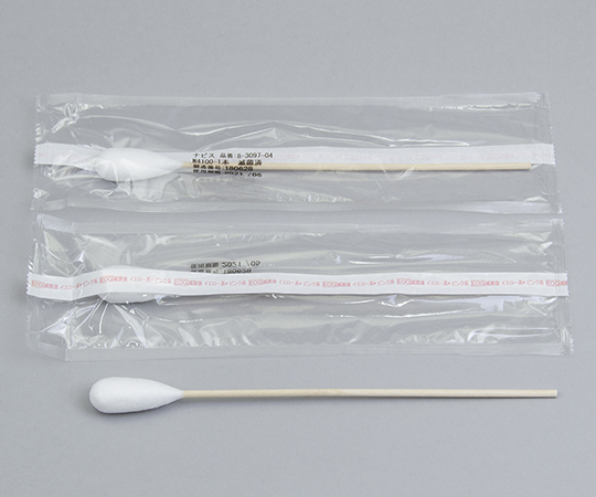 ベスケア ホスピタル綿棒 φ21×254mm 1本/袋×50袋 W4100-1本