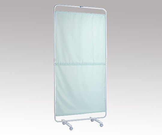 エキスパンダースクリーン グリーン 900×400×1255～1870mm 102-844