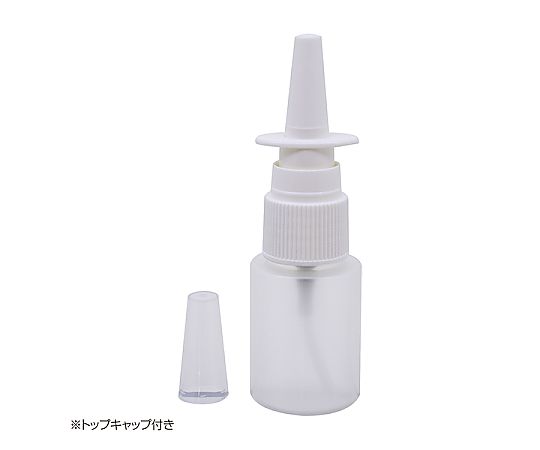 点鼻容器 20mL 半透明 100本入 KT110-001