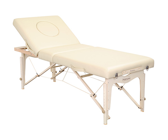 折りたたみベッド 700×1820×600～820mm バニラ NRT28