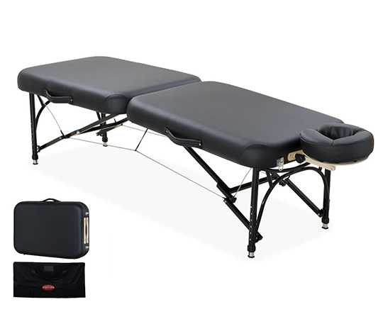 折りたたみベッド ブラック 70×182×52～66 Q28BK