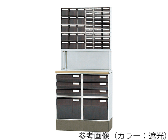 アンプルキャビネット クリアー 769×505×1786mm I-2202S CL