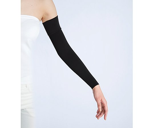 医療用弾性スリーブ[リンパディーバ] ブラック L 530103