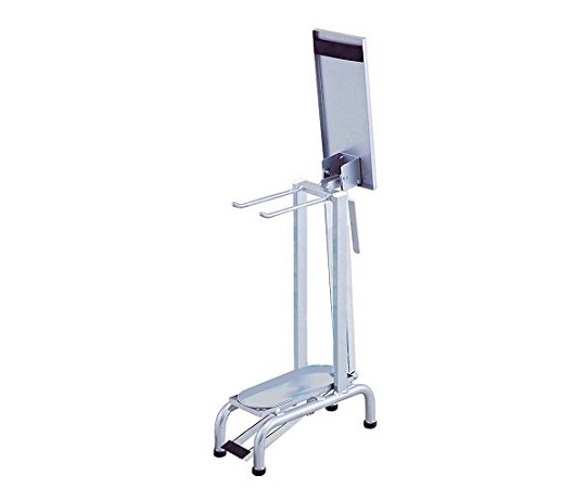 貯尿袋用足踏みスタンド 125×350×480mm