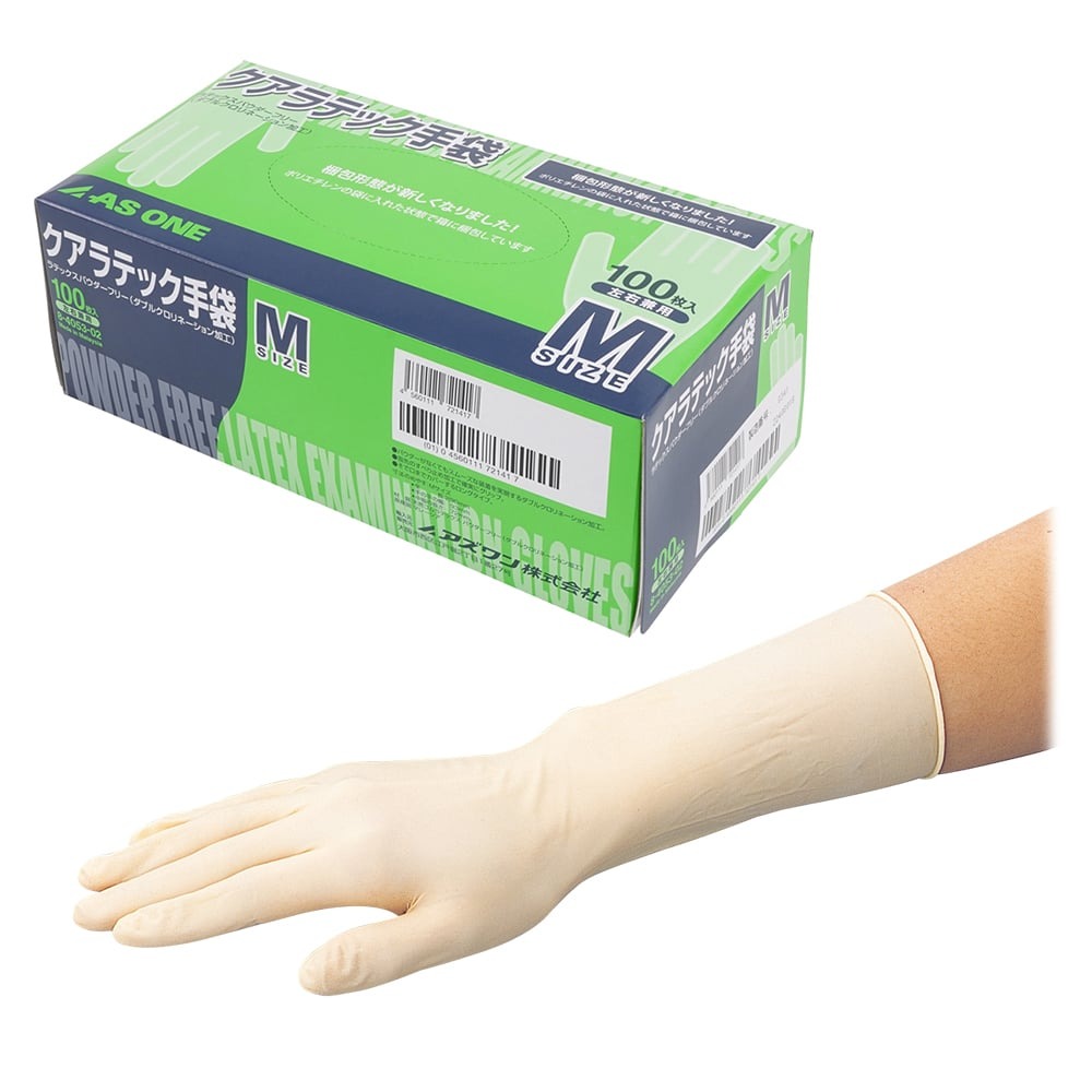 クアラテック手袋（DXパウダーフリー） M 1箱（100枚入）