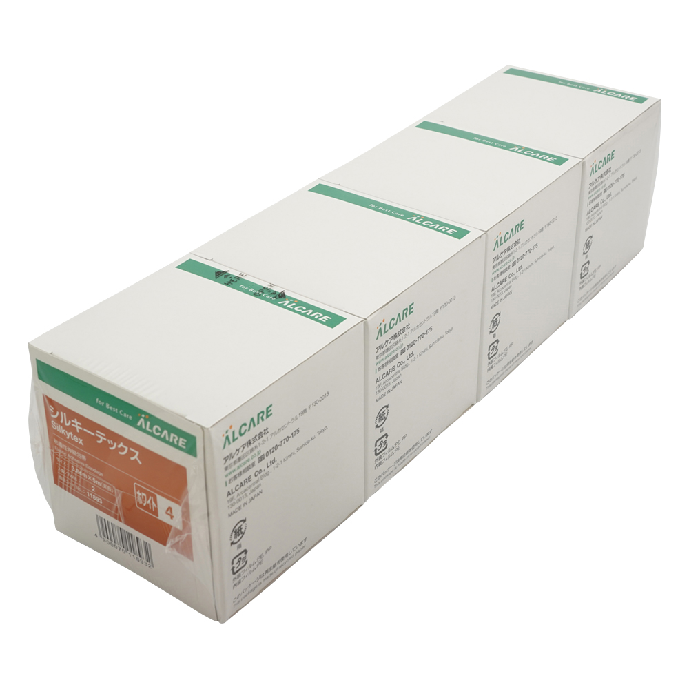 シルキーテックス ホワイト 4号 8巻入 11893