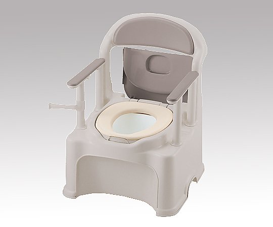 ポータブルトイレ （きらく） （やわらか便座/580×568×768～868mm） PY2型