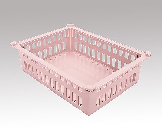 バスケット（モジュールシリーズ） 34-10タイプ（深さ10cm）帯電防止 ピーチ PB34-10 PE