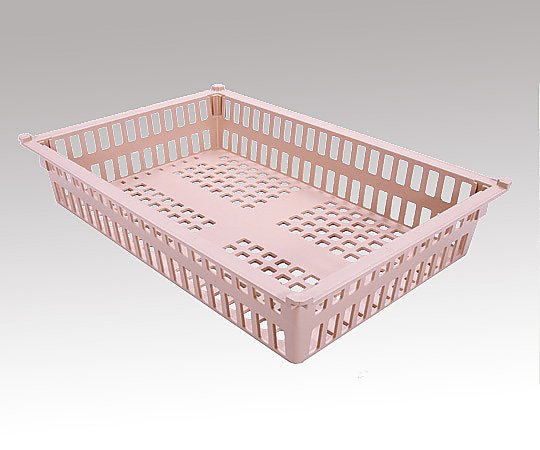 バスケット（モジュールシリーズ） 64-10タイプ（深さ10cm）帯電防止 ピーチ PB64-10 PE