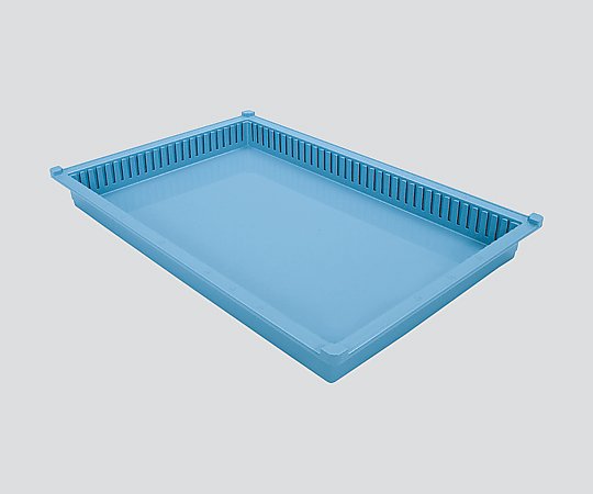 トレー（モジュールシリーズ） 64-05タイプ（深さ5cm）帯電防止 ブルー PT64-05 BU