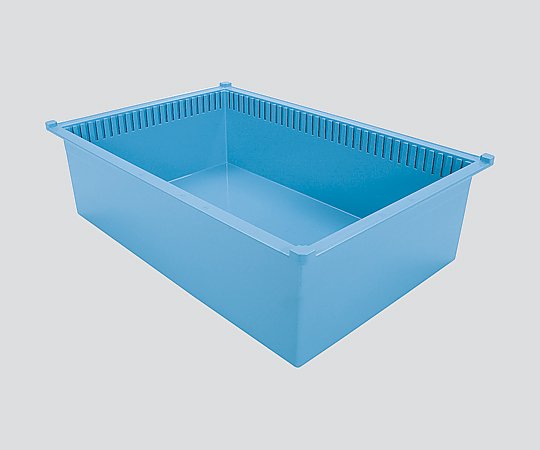 トレー（モジュールシリーズ） 64-17タイプ（深さ17cm）帯電防止 ブルー PT64-17 BU