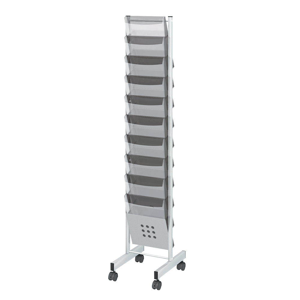 パンフレットスタンド 1列×10段 PS-110