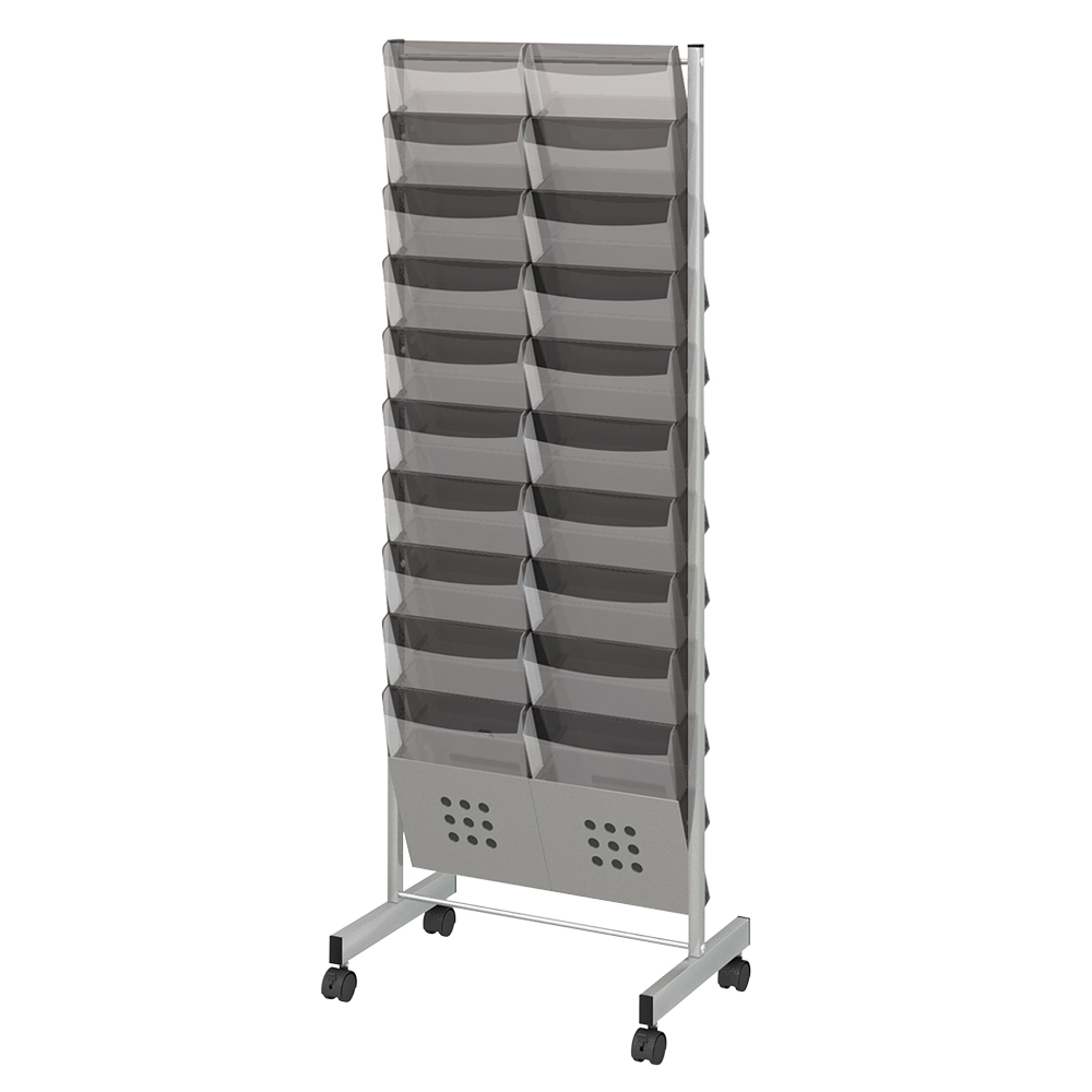 パンフレットスタンド 2列×10段 PS-210