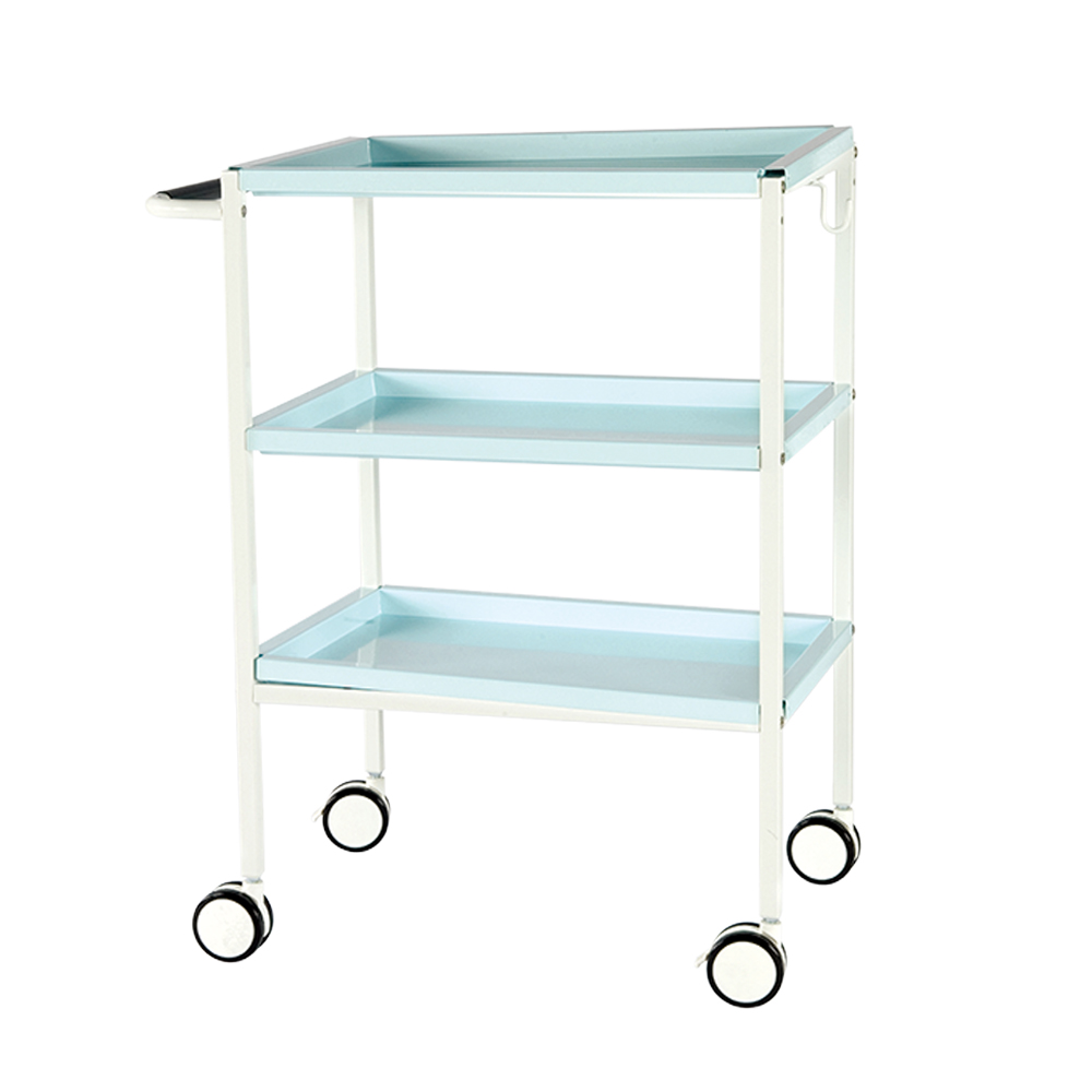 スチールワゴン ブルー 650×400×798mm RFWG2-STBL