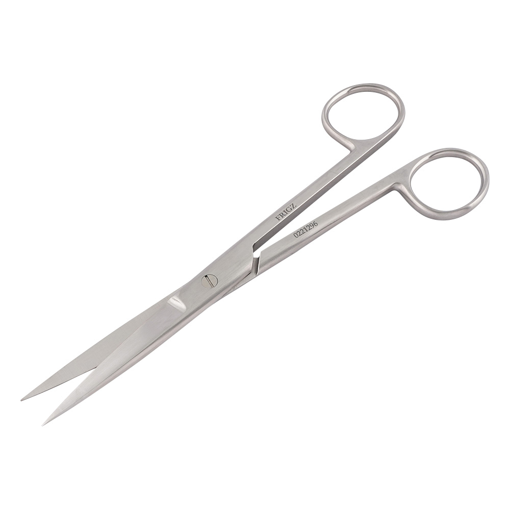 外科剪刀 両尖・直 180mm B022-1296