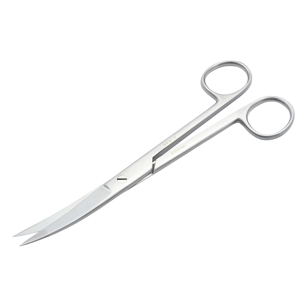 外科剪刀 両尖・曲 180mm B022-1315