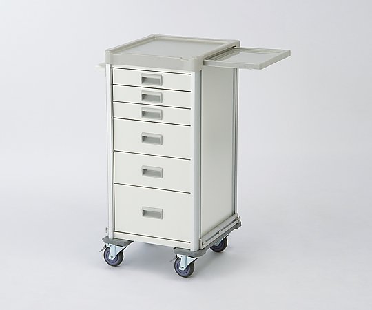 麻酔カート（LUXE） 引出し6段（浅3・中2・深1） NC3706